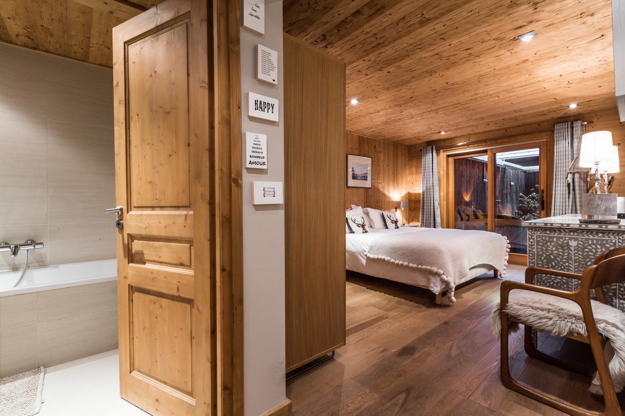 Apartment Au Bon Coin - Luxury Chamonix Hidden Haven, Mont Blanc View, Hot Tub And Garden Exterior photo